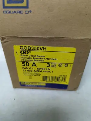 New | in-Stock SQUARE D QOB350VH Circuit Breakers | Surplus Asset Holdings #1189507