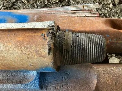 Used AFTERMARKET 5 ¾” DIAMETER X 23" LENGTH CABLE TOOL DRILLING CHISEL BIT Tool Bits Pennsylvania US | East West Machinery & Drilling #1417245