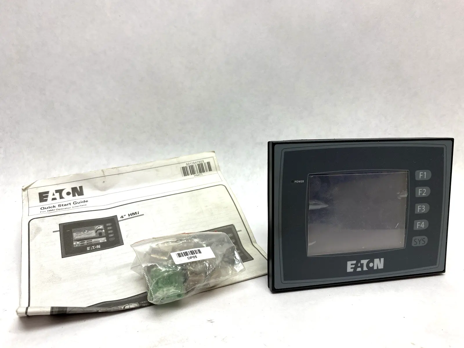 USED EATON HMI INTERFACE HMI04BU01 DC +24V CLASS 2/110MA TYPE 4X