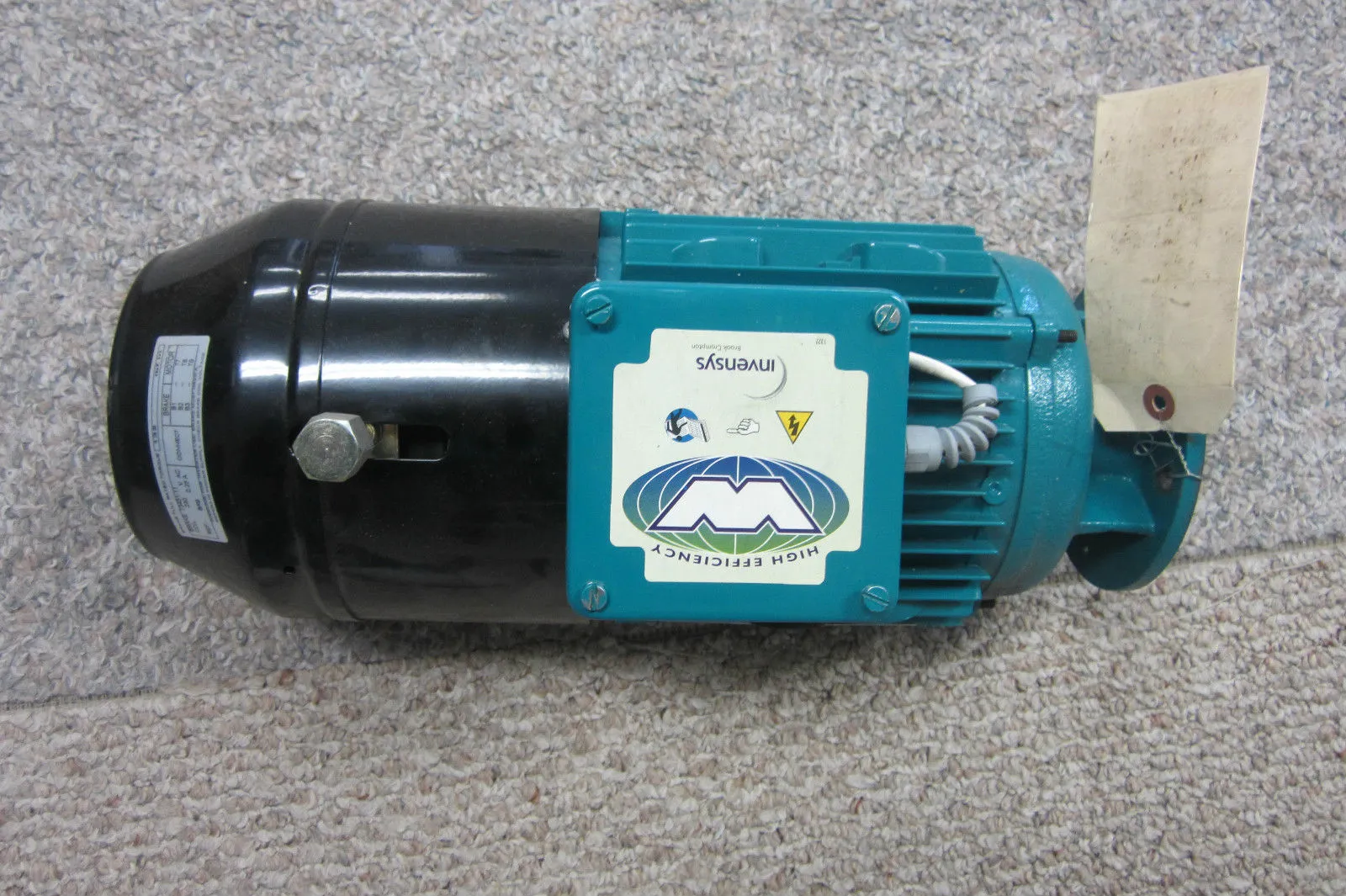 NEW BROOK CROMPTON/INVENSYS CAT. # 090W001018 MOTOR 3/4 H.P.