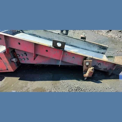 Syntron 29in Wide x 6ft Long Vibrating Pan Feeder