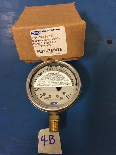 New | in-Stock WIKA TYPE 213.53 Air Pressure Regulators | J&J Industrial Supply #545537