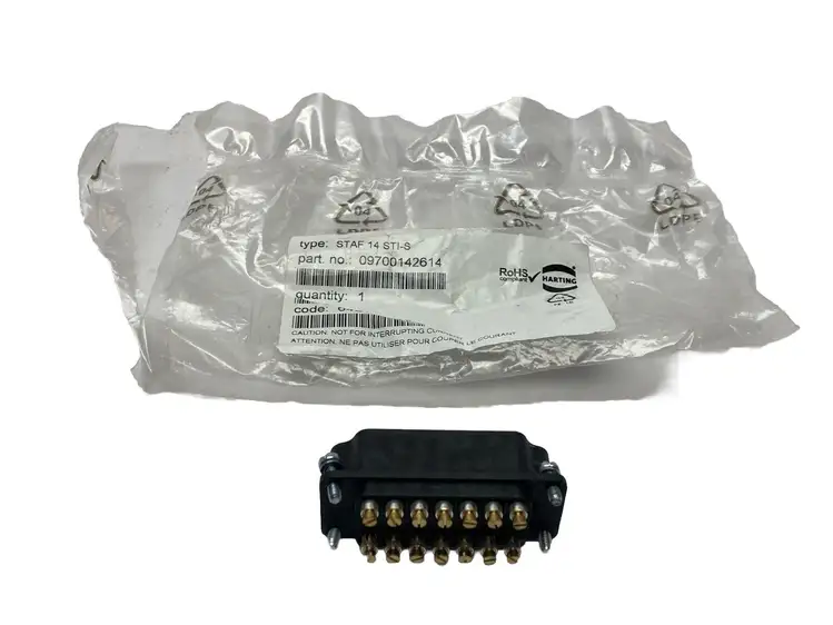 New | in-Stock HARTING 09700142614,STAF 14 STI-S Contact Blocks Michigan US | Maverick Industrial Sales #1454171