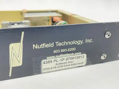 USED NUTFIELD TECHNOLOGY LASER CONTROL UNIT 070913013