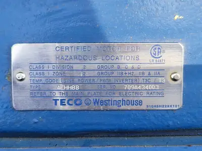 NEW TECO-WESTINGHOUSE APH07506TE5-M