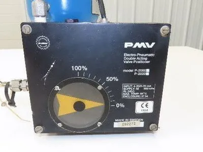Jamesbury Quadra-Powr II QP1C/M 1" Segment SS Ball Valve Actuator & Positioner