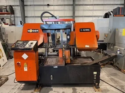 2007 COSEN C-420NC Horizontal Band Saws | GMT (3)
