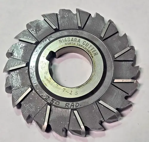 Niagara Milling Cutter 4" x 1/2 HIGH SPEED STEEL HSS resharpened