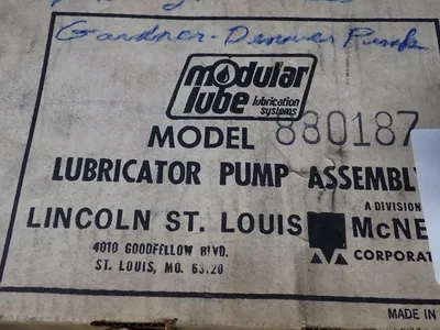 NEW MODULAR LUBE 880187