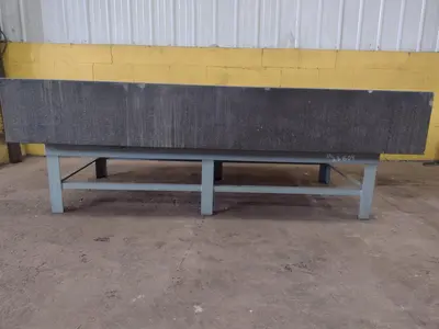 8' X 4' X 14" CHALLENGE PRECISION LAYOUT INSPECTION GRANITE TABLE: STOCK #23804
