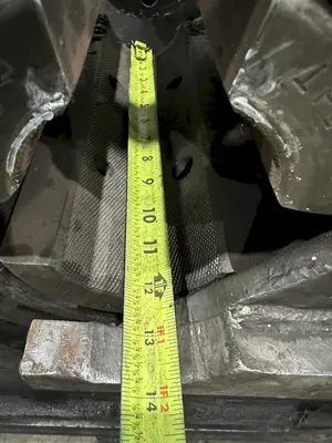 200 TON (2-3/8" TO 9-5/8") DIAMETER TRUE GRIT MODEL CT200 HYDRAULIC TUBE & PIPE PUSH POINTER / END FORMER/ SWAGING PRESS: STOCK #22399