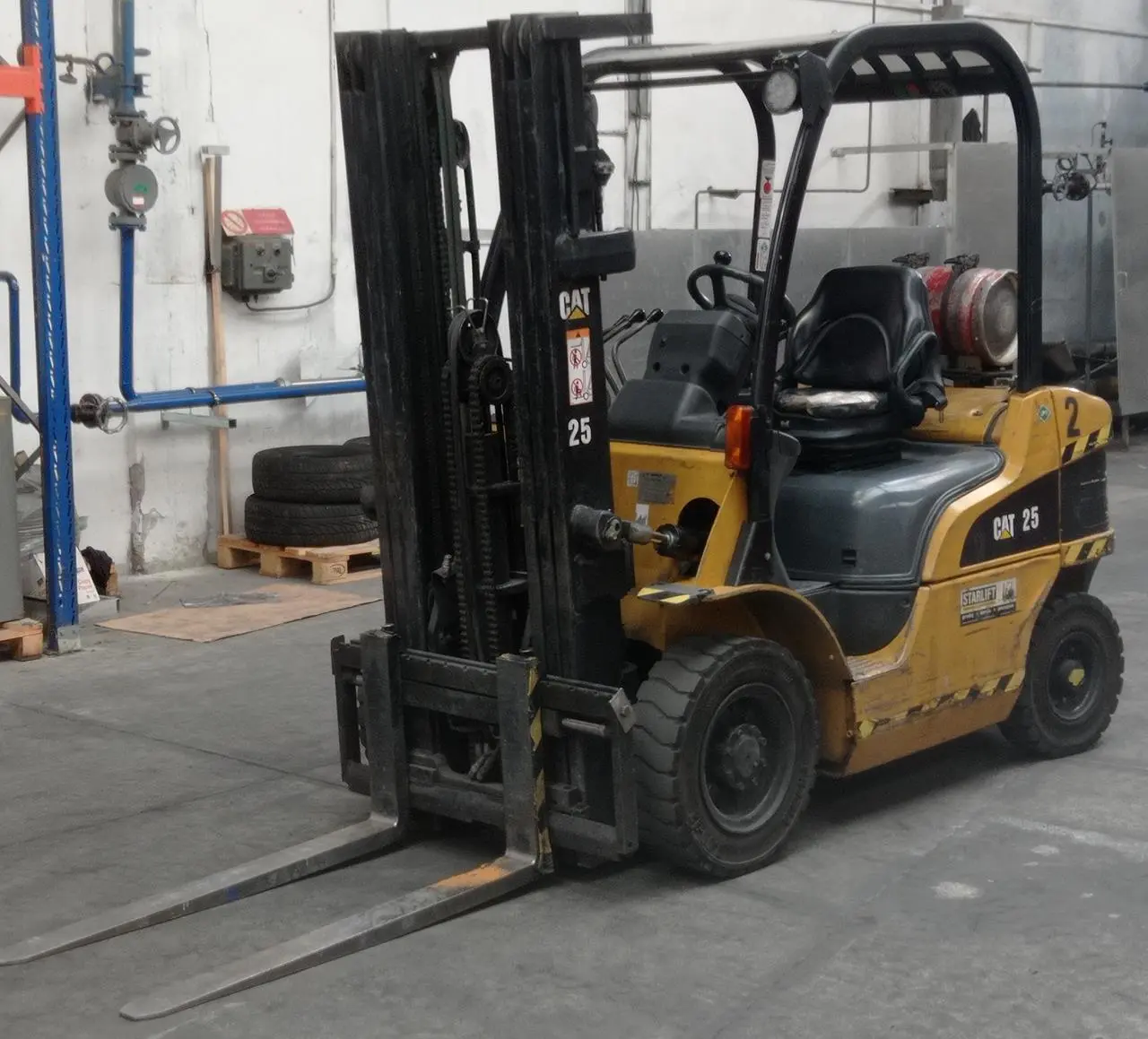 USED 2008 CATERPILAR GP25N