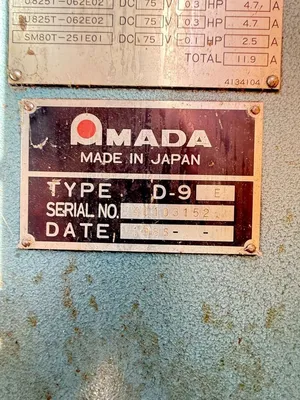 Used 1986 AMADA RG-100S Press Brakes California US | Heavy Wall Consulting #1324490