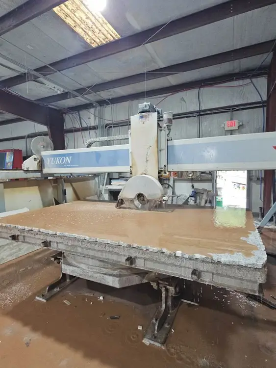 Used 2002 PARK INDUSTIES YUKON Bridge Saws Michigan US | All Used Stone Equipment #1568660