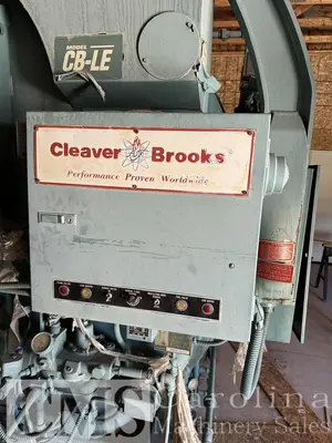 USED CLEAVER BROOKS 250 HP CPLE GAS BOILER