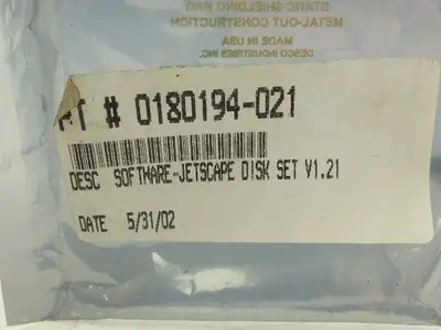Jetscape 5120/5240 System Software Ver 1.21 Set of 5 Discs 1.44Mb 3.5" IBM