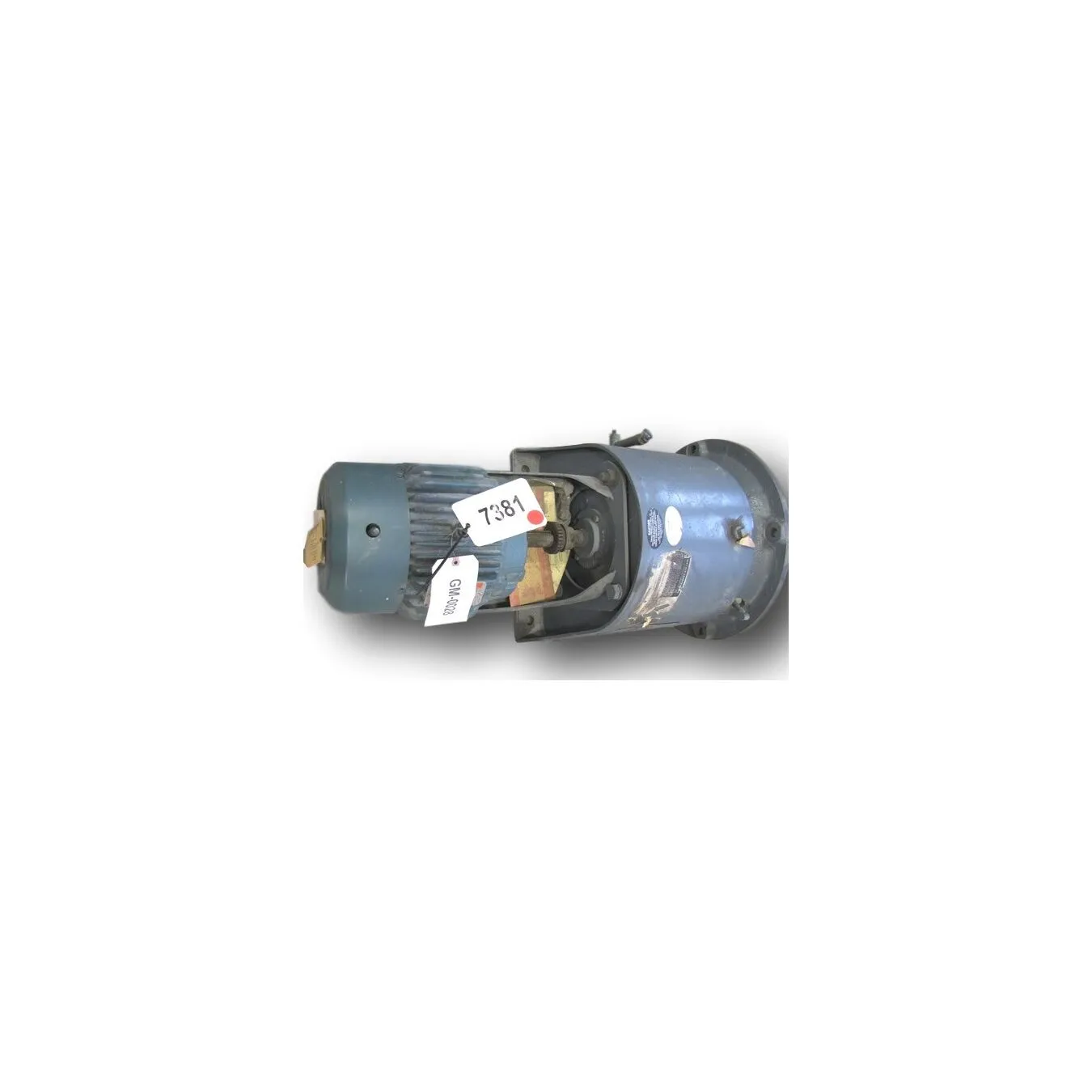 USED 7.5 HP FALK ENCLOSED GEAR DRIVE REDUCER - 25.03:1