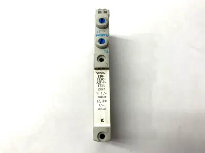 USED FESTO PNEUMATIC SOLENOID VALVE 573410 NO GASKET