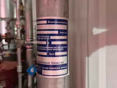 Containerized Foam Fire Suppression System w/ Deluge Valve, Potter Controls & Piping Manifold