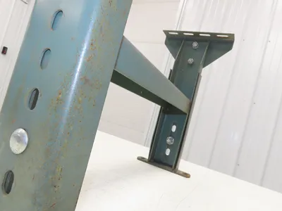 Hytrol MS-4 18"W Conveyor Leg Stationary Floor Support 15-5/8" to 21-5/8"H