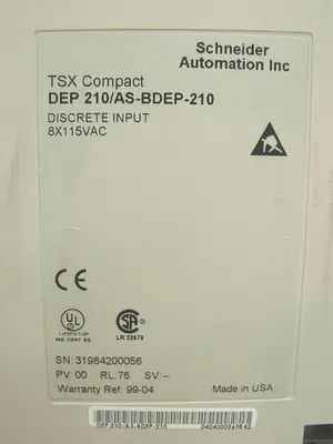 USED SCHNEIDER AUTOMATION INC DEP 210/AS-BDEP-210