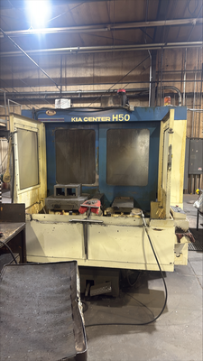 2001 HYUNDAI KIA KH50G Horizontal Machining Centers | Toolquip, Inc. (1)