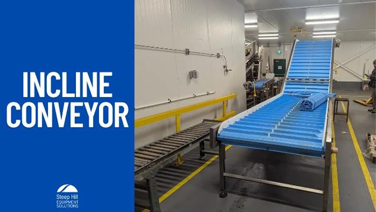 Incline Cleated Conveyor