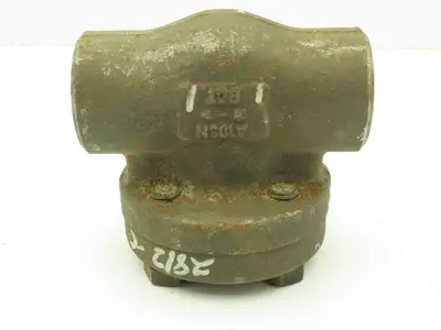 Bonney Forge HL-52  T-Style Steel Ball Check Valve 1" Socket 1975 PSI Class 800#
