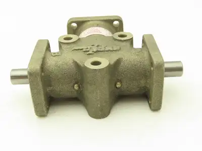 Andantex NJ 07712 R3103 Anglgear Drive 1:1 Ratio, Type 3-way 2-Output Shafts