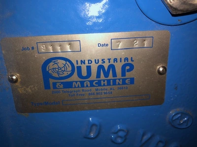 Galigher Size 3 Rubber Lined Slurry Pump, New Storeroom Spare
