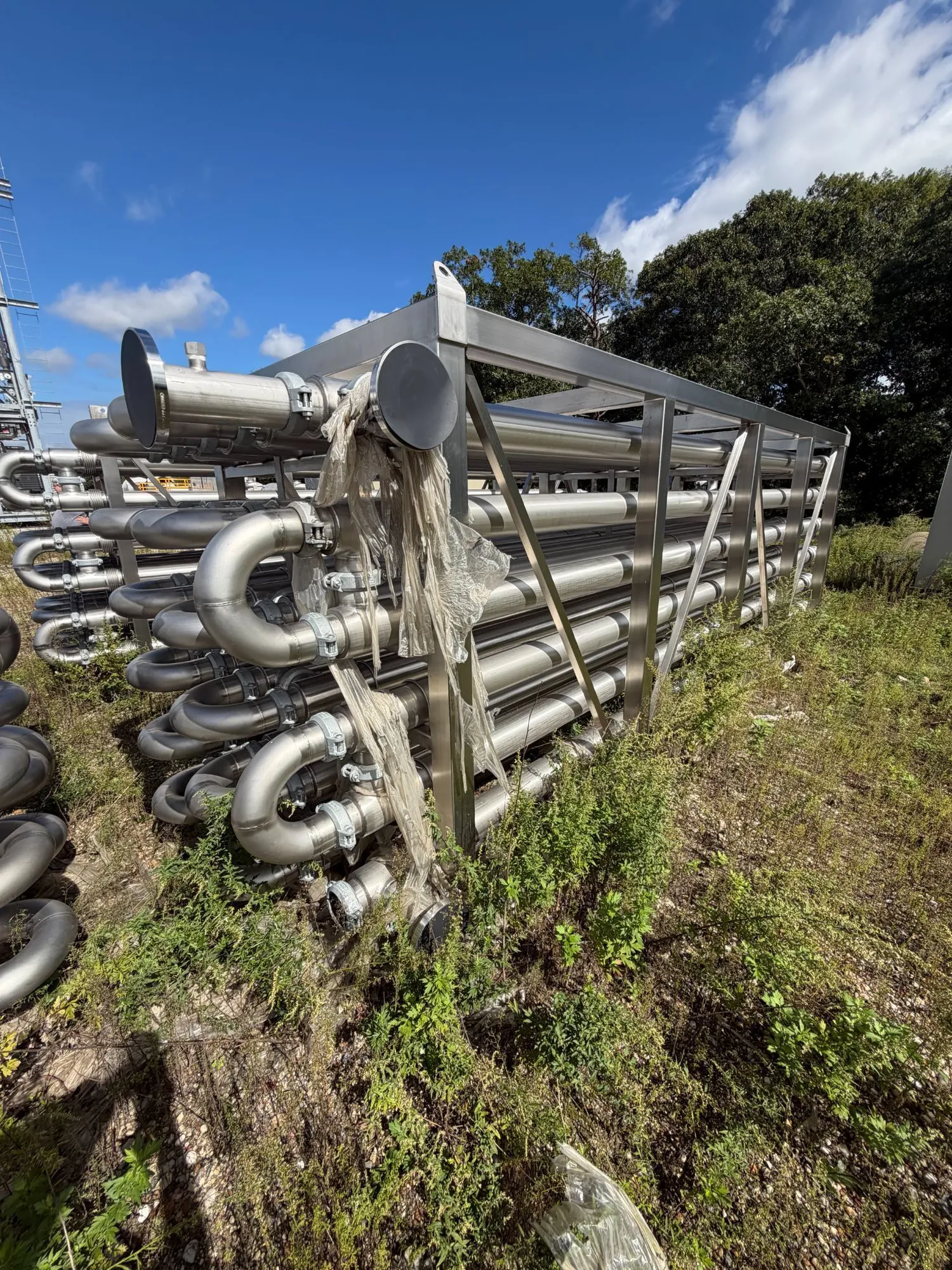 Used 2024 HRS HEAT EXCHANGERS 60X DTI 154/114 6.0 304/316L H Heat Exchangers New York US | Perry Equipment #1538025