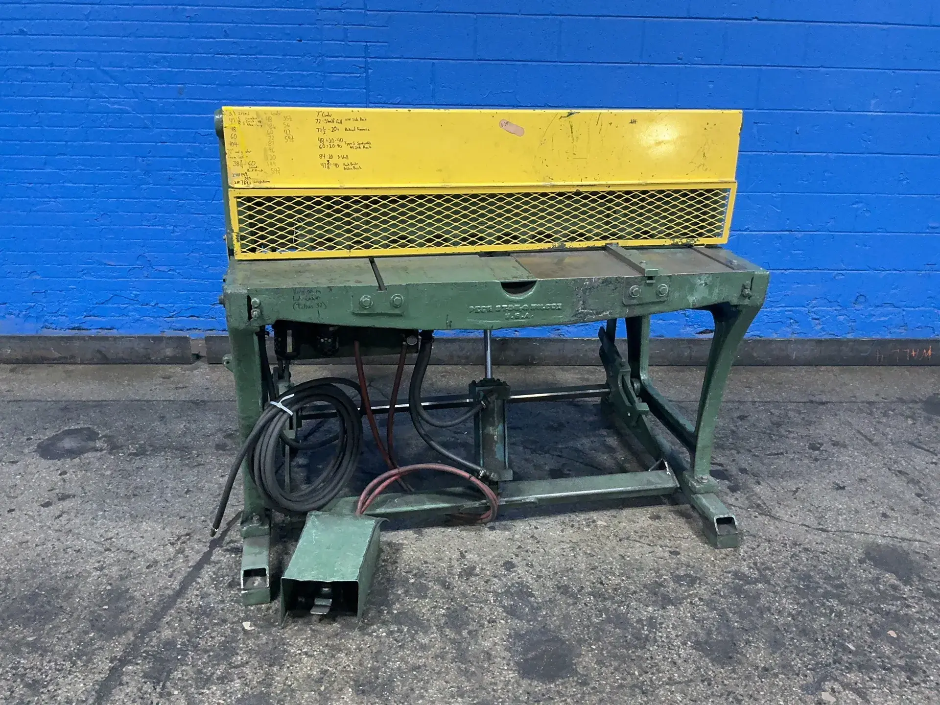 Used PECK STOW & WILCOCK _UNKNOWN_ Foot Power Shears Ohio US | HGR 24 #1515793