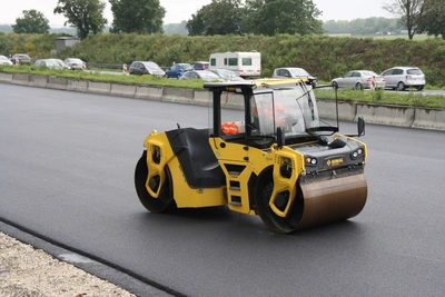 BOMAG BW 206 AD-5 AM Tandem Vibratory Rollers | Mid South Machinery (7)
