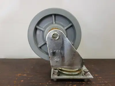 6 x 2 in. Caster Wheel w/ Swivel (Pkg of 2 Wheels)