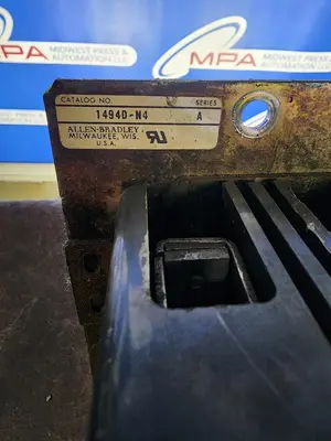 Used ALLEN-BRADLEY 1494D-N4 Circuit Breaker Parts Michigan US | Midwest Press and Automation #1302631