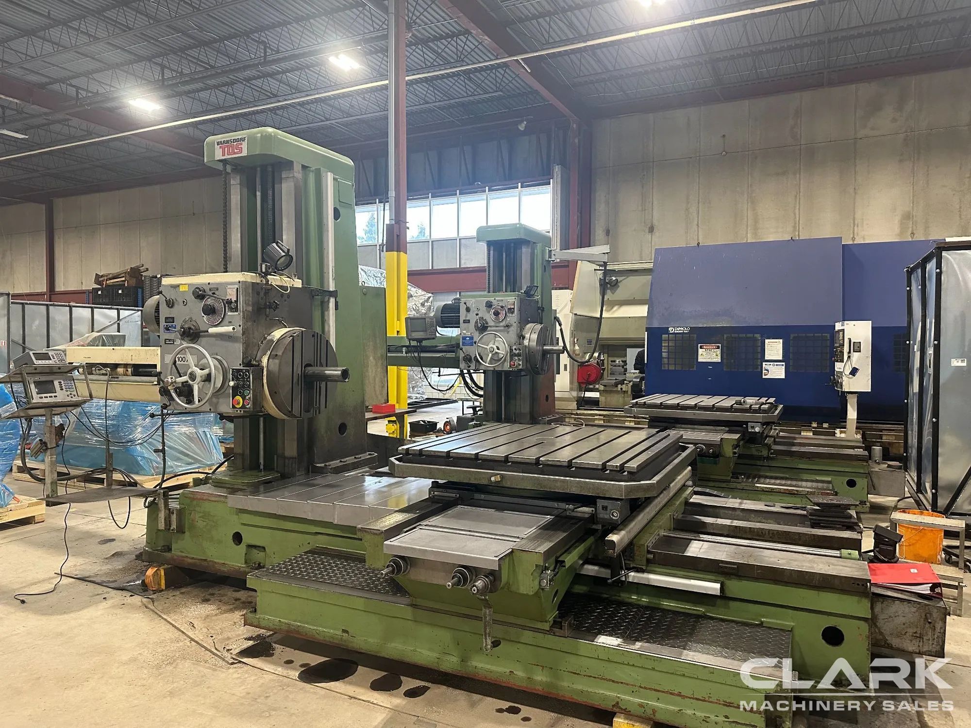 1996 TOS VARNSDORF W100A HORIZONTAL BORING MILL
