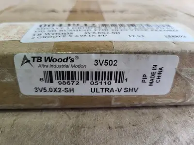 NEW TB WOOD'S 3V5.0X2-SH