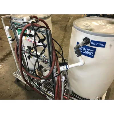 Used Utilitech 1-HP Stainless Steel Lawn Pump Package