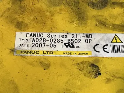 Used 2007 FANUC A02B0285B502 CNC & N/C Controls Ohio US | HGR 24 #1335191