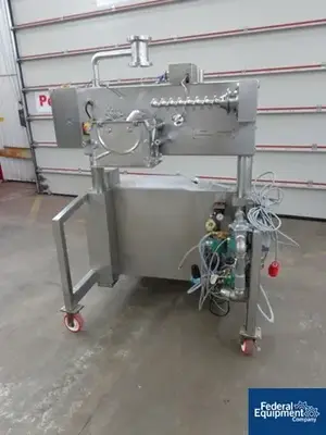 USED Fitzpatrick Fitzpatrick D6A Fitzmill, Screw Feed, S/S, 2.5 KW