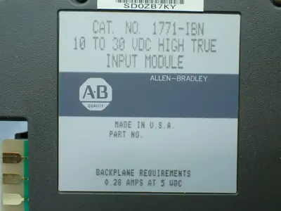 USED ALLENBRADLEY 1771IBN