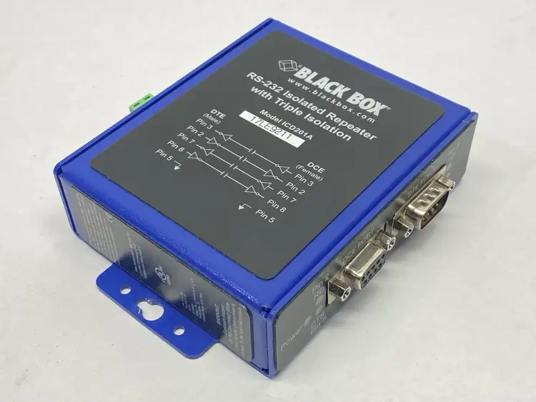 Used BLACK BOX ISOLATED REPEATER WITH TRIPLE ISOLATION Misc Networking Equipment Michigan US | Maverick Industrial Sales #1092016
