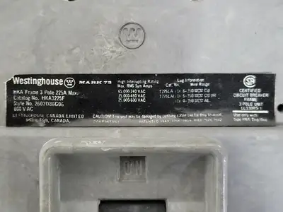 Used WESTINGHOUSE HKA3225F Switchgears British Columbia CA | Lenmark #242401