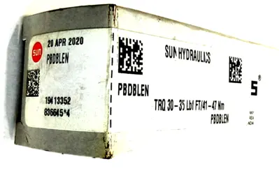 NEW SUN HYDRUALICS PBDBLEN HYDRAULIC VALVE