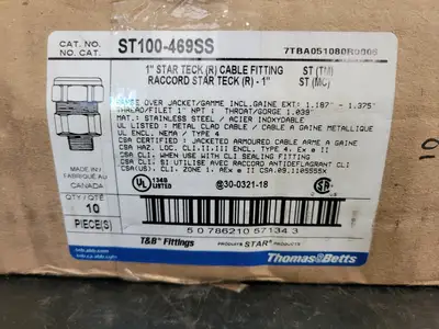 NEW THOMAS BETTS ST100-469SS