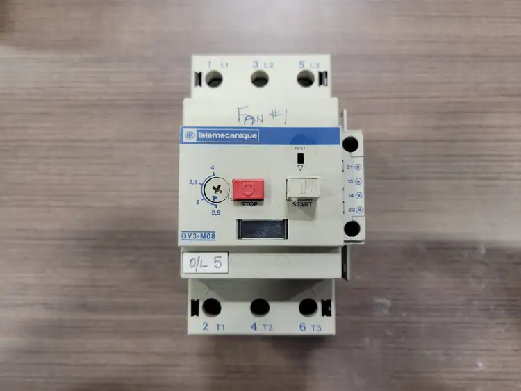 Used TELEMECANIQUE GV3-M08 Switchgears British Columbia CA | Lenmark #242742