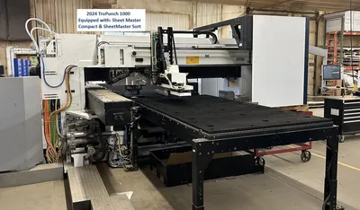 2024 TRUMPF TRUPUNCH 1000 PUNCHES, TURRET, N/C & CNC | Machinery Resources International (1)
