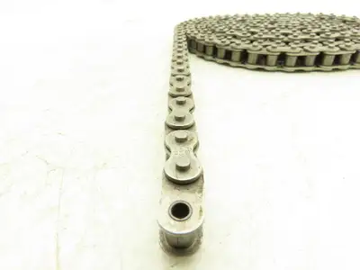 Rexnord 843SS Straight Running TableTop Base Roller Chain 1/2"Pitch 10'L