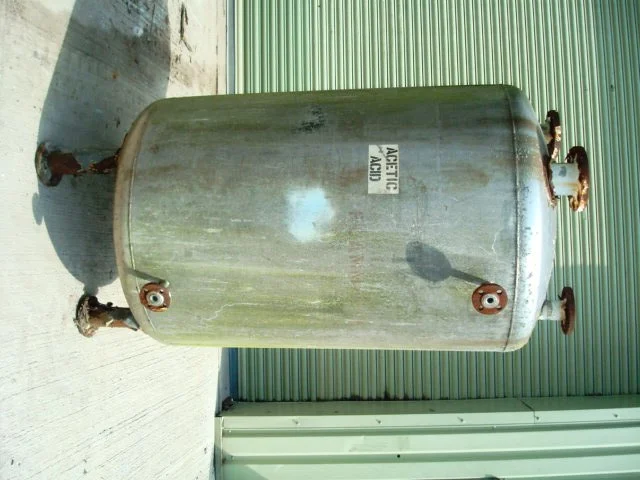 1300 L S/S Vertical Pressure Vessel