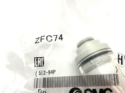 NEW SMC AIR SUCTION FILTER, IN-LINE, PUSH-TO-CONNECT 6MM O.D.